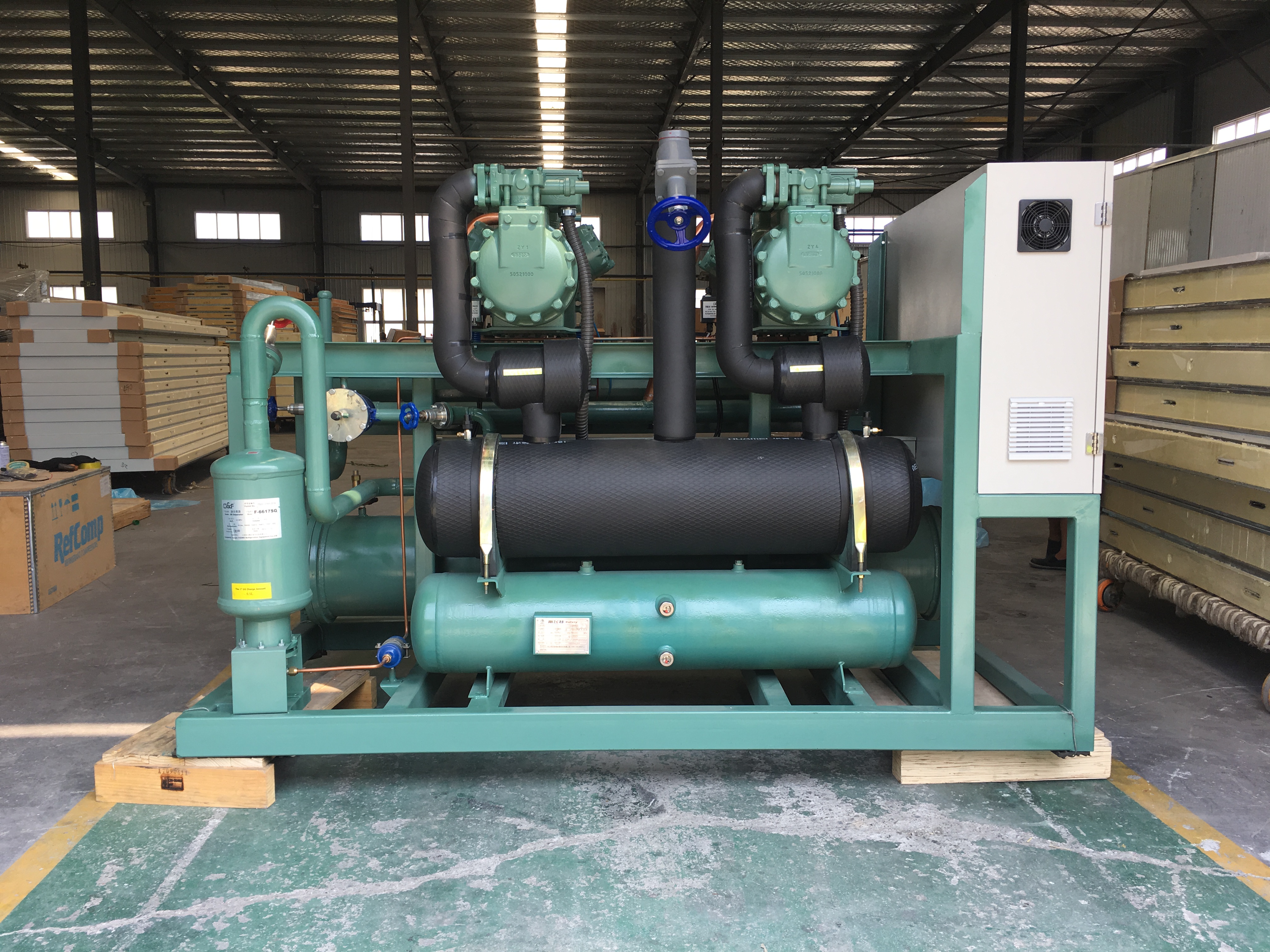 並聯製冷壓縮機組 並聯製冷壓縮機組